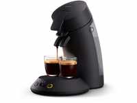 Philips Senseo Original Plus Kaffeepadmaschine, Schwarz, Intensitätsauswahl,...
