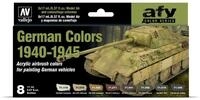 Vallejo Model Air Acrylfarbe Deutsche Farben 1940-1945, Matt, 18 ml, f&uuml;r Airbrush,