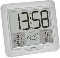 TFA Dostmann Digitale Funk Wetterstation Metro Plus, 35.1164.02, inkl Aussensender,