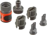 Gardena Schlauch-Regner-Anschlussset: Anschluss-Armaturen f&uuml;r Schlauch-Regneranfang