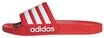 adidas Unisex Adilette Shower Slides Slipper, Vivid Red / Cloud White / Vivid Red,