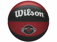 Wilson Basketball NBA TEAM TRIBUTE, HOUSTON ROCKETS, Outdoor, Gummi, Größe: 7