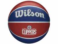Wilson Basketball NBA TEAM TRIBUTE, LOS ANGELES CLIPPERS, Outdoor, Gummi,...
