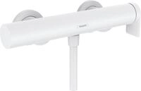 hansgrohe Wannenarmatur Vivenis, Aufputz Badarmatur, Mattwei&szlig;