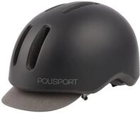 Polisport Commuter Helm Black matt/Grey M