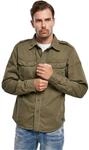 Brandit Vintage Shirt Long Sleeve, Farbe: Olive, Gr&ouml;&szlig;e: 3XL