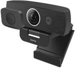 Hama Externe Kamera f&uuml;r Laptop (Webcam mit Mikrofon Kamera PC mit 2160p 4K Webcam