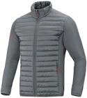 JAKO Damen Hybridjacke Premium, Steingrau, 38