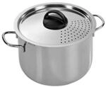 Barazzoni Spaghettitopf zum einfachen Abgie&szlig;en, aus Edelstahl, 22 cm, 6 Liter