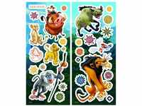 Komar Disney Deco-Sticker LION KING | 14 x 33 cm | Wandtattoo, Wandbild,...
