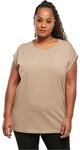 Urban Classics Damen T-Shirt Ladies Extended Shoulder Tee, T-Shirt mit