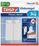 tesa Klebenagel Fliesen&Metall, 2er Set - Klebenagel f&uuml;r glatte und feste