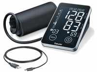 Beurer BM 58 Oberarm-Blutdruckmessgerät mit USB-Schnittstelle, zwei...