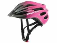 Cratoni Unisex – Erwachsene Pacer Jr Helmet, Schwarz/Pink Matt, S