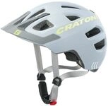 Cratoni Unisex &ndash; Babys Maxster Pro Helmet, Grau/Neongelb Matt, S