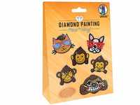 Ursus 43500002 - Diamond Painting Feelings, Stickern mit funkelnden Diamanten,...
