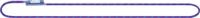 Beal Jammy Aramid-Gurt, leicht, robust, 60 cm, Violett, 60 cm