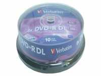 Verbatim D/L DVD+R Rohlinge (8x Speed, 10-er Stück Spindle)