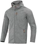 JAKO Damen Softshelljacke Light, Grau-Meliert, 34