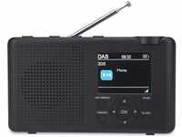 REFLEXION TRA23DAB/GR, Tragbares UKW Radio mit DAB/DAB+ (16 Watt)...