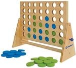 Schildkr&ouml;t XXL Vier Gewinnt Strategiespiel aus nachhaltigem FSC Holz, Vier in Einer