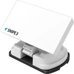 Selfsat Snipe V3 Single wei&szlig; Vollautomatische Satelliten Antenne - Weiss Line, 75