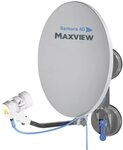 MaxView MXL026 Remora 40 Saugnapf-montiertes tragbares Satellitenfernseh-Set f&uuml;r