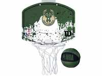 Wilson Mini-Basketballkorb NBA TEAM MINI HOOP, MILWAUKEE BUCKS, Kunststoff