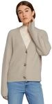 TOM TAILOR Denim Damen Basic Cardigan 10336 - Light Cashew Beige XL