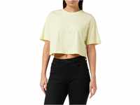 Urban Classics Damen Korte oversized T-shirt voor dames T Shirt, Softyellow, XS...