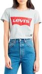 Levi's Damen The Perfect Tee T-Shirt,Logo Starstruck Heather Grey,M