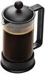 Bodum French Press Brazil - 350ml / 3 Tassen Kaffeezubereiter - Hitzebest&auml;ndiges