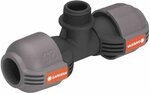 Gardena Sprinklersystem T-St&uuml;ck f&uuml;r Au&szlig;engewinde: Verbindungsst&uuml;ck f&uuml;r...