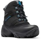 Columbia Rope Tow 3 Waterproof wasserdichte Winterstiefel f&uuml;r Kinder, Schwarz (Black