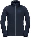 Jack Wolfskin Herren Go Hike M Softshelljacke, night blue, L EU