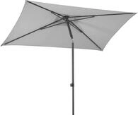Schneider-Schirme Sonnenschirm Sevilla, silbergrau, 240 x 140 cm rechteckig, 667-14,