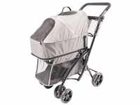 Laroy Group Hundebuggy Pet Buggy Deluxe Gr. 99 x 79 x 49 cm Farbe grau ideal...