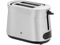 WMF Kineo Toaster Edelstahl, Doppelschlitz Toaster mit Brötchenaufsatz, 2...