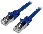 StarTech 2m Cat6 Netzwerkkabel, geschirmt (SFTP), Snagless, Blau | Patchkabel, RJ45