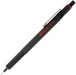 rOtring 600 Druckbleistift | 0,5 mm | Schwarz | Ergonomisches Vollmetallgeh&auml;use