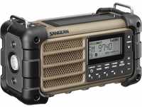 Sangean MMR-99 Outdoorradio UKW Notfallradio, Bluetooth® Solarpanel,
