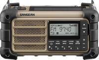 Sangean MMR-99 Multifunktionales Notfallradio mit Handkurbel, FM-RDS, Bluetooth,