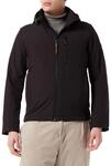 camel active Herren Wind- und Wasserabweisende Softshell-Jacke mit Abnehmbarer Kapuze