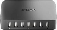 D-Link DUB-H7 7-Port USB 2.0 Hub (unterst&uuml;tzt Windows, Mac OS X, Linux)