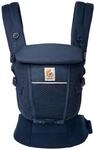 Ergobaby Adapt Babytrage f&uuml;r Neugeborene ab Geburt, 3-Positionen SoftFlex Mesh