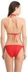 PUMA Damen Puma Side-tie bikinibroekje voor dames Bikini Bottoms, Rot, XS EU
