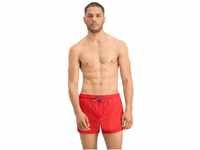 PUMA Herren Mens Short Length Swim Badebekleidung, Rot, XL EU