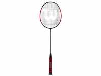 Wilson Badminton-Schläger, Blaze SX7700, Unisex, Griffstärke: 5, schwarz/rot,