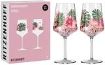 RITZENHOFF 6011001 Aperitifglas 500 ml - 2er Set - Serie Sommersonett Nr. 1, 2