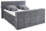 Stella Trading DENVER 6 Boxspringbett 180x200 mit Bettkasten, Anthrazit -...